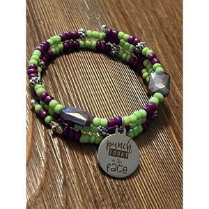 Beaded Wrap Bracelet for‎ Women/ Gift for Her/ Seed Bead Bracelet/ Memory wire
